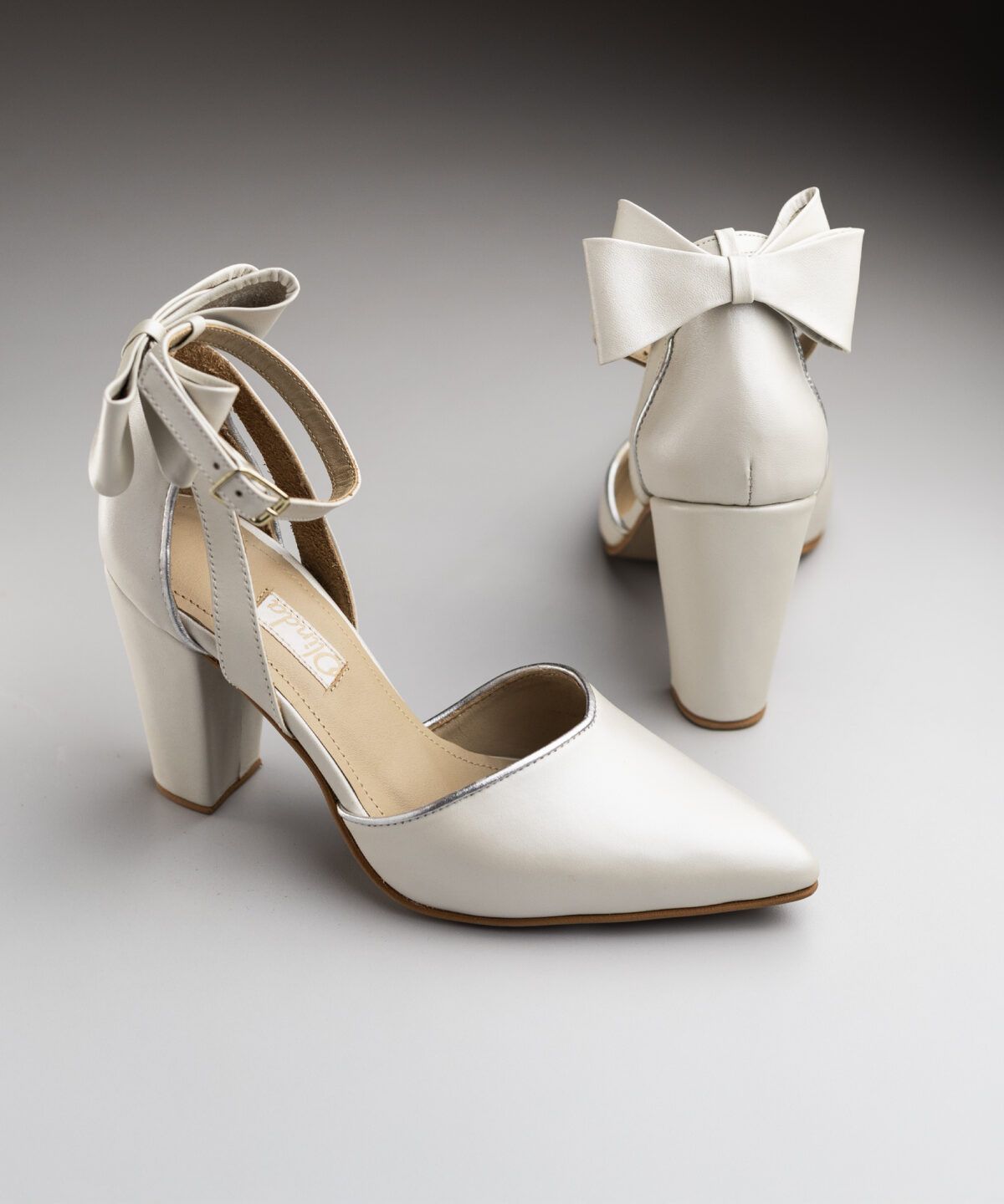 Stiletto Cloud Nacarado c/ Moño T/8G
