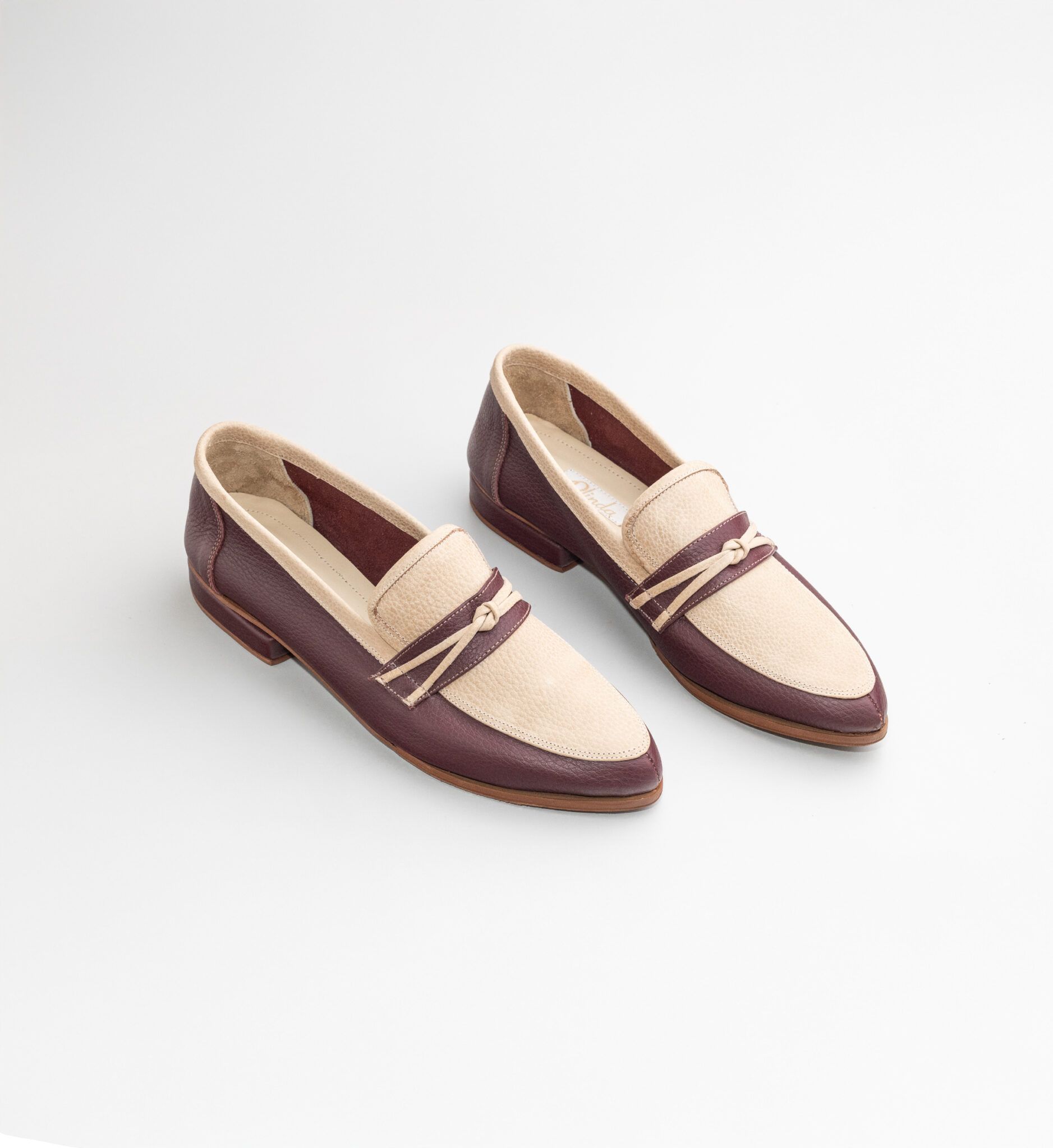 mocasin bordo - frontal