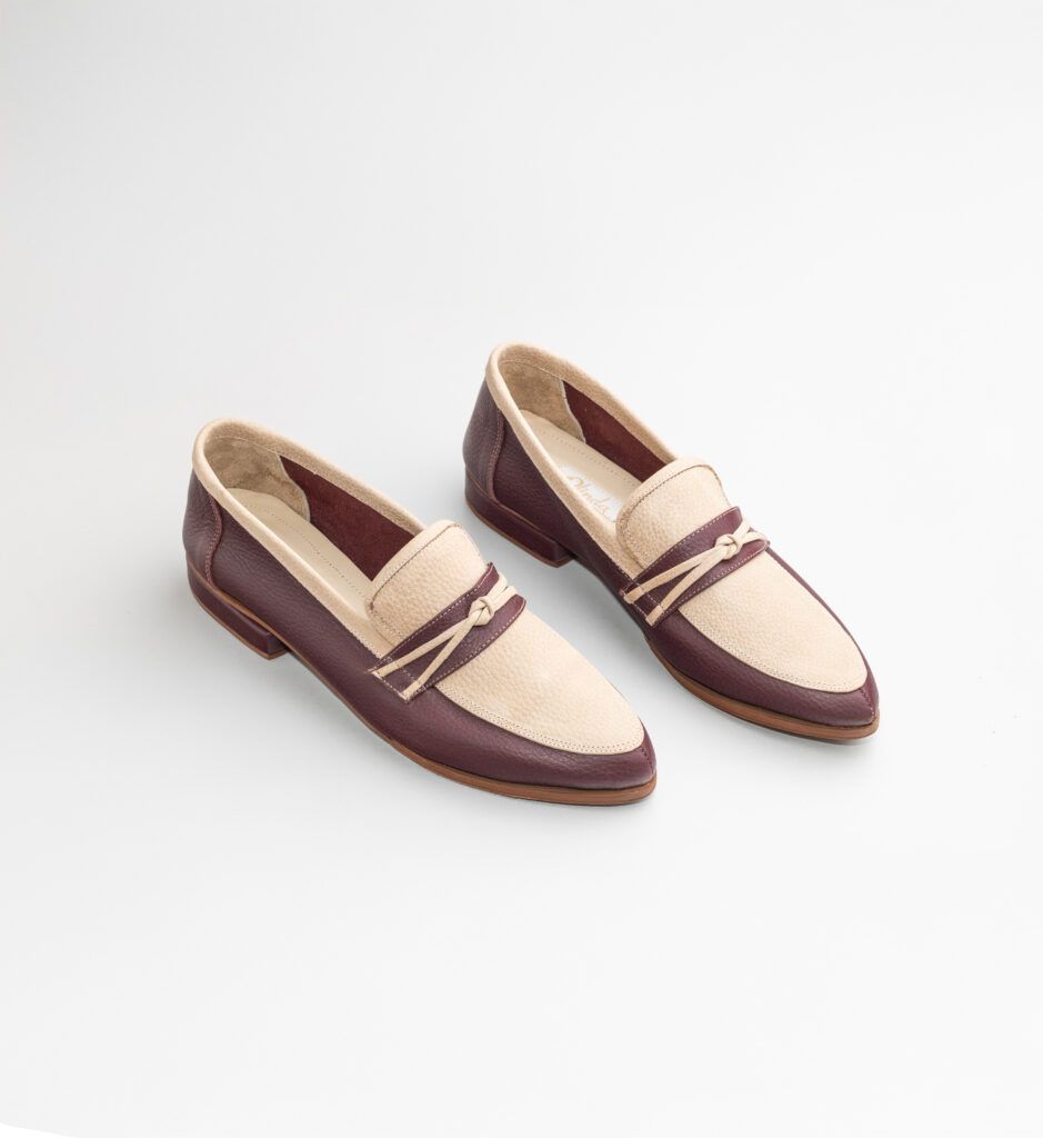 mocasin bordo - frontal